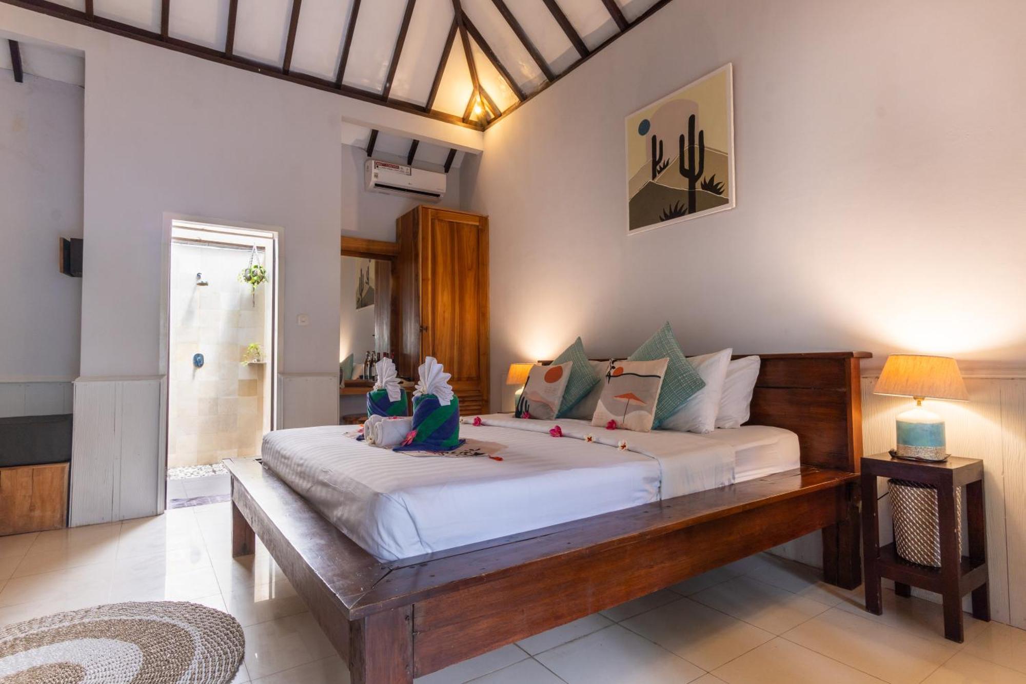 Bale Sampan Boutique Bungalows Гили Траванган Экстерьер фото