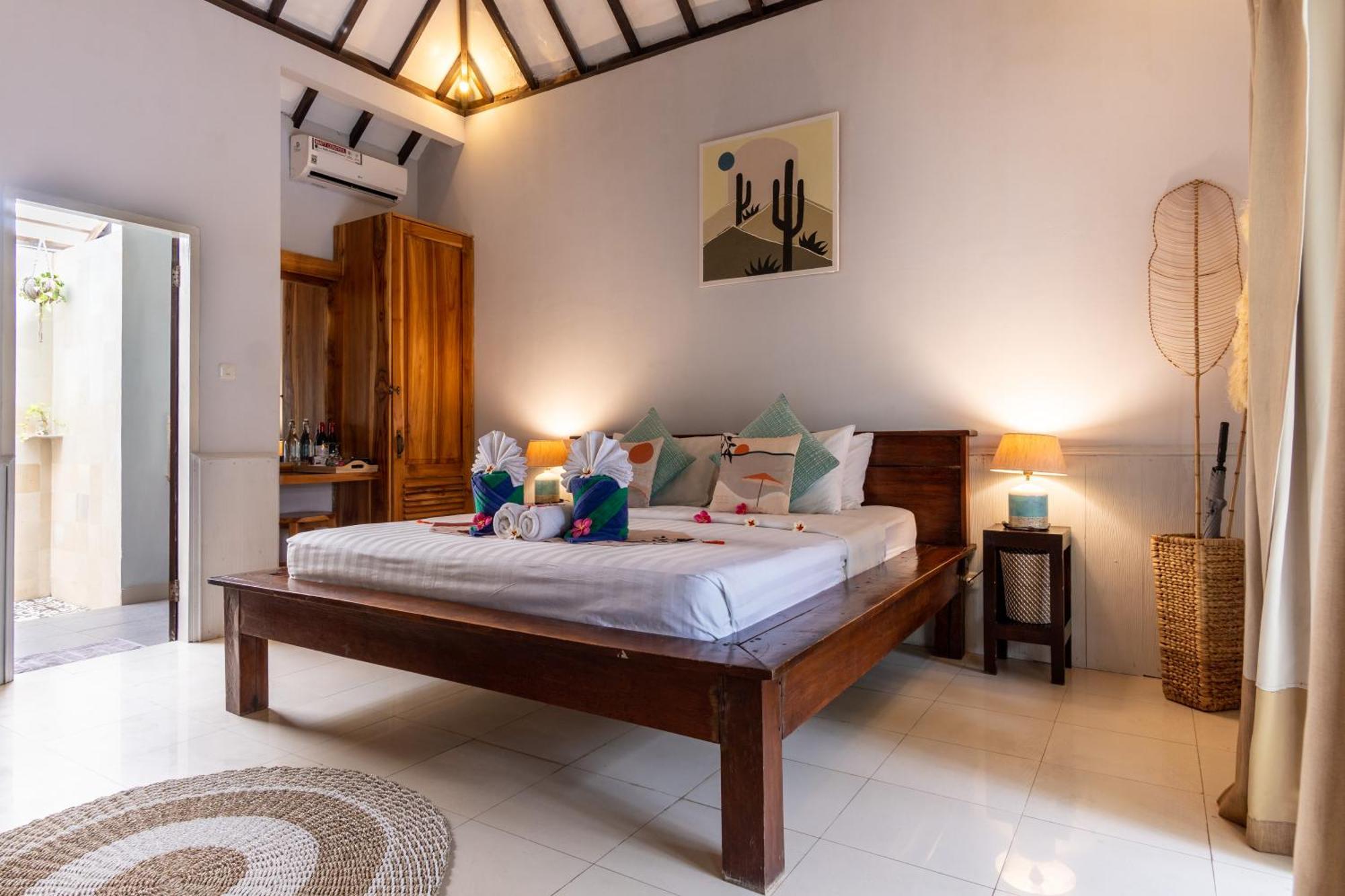 Bale Sampan Boutique Bungalows Гили Траванган Экстерьер фото