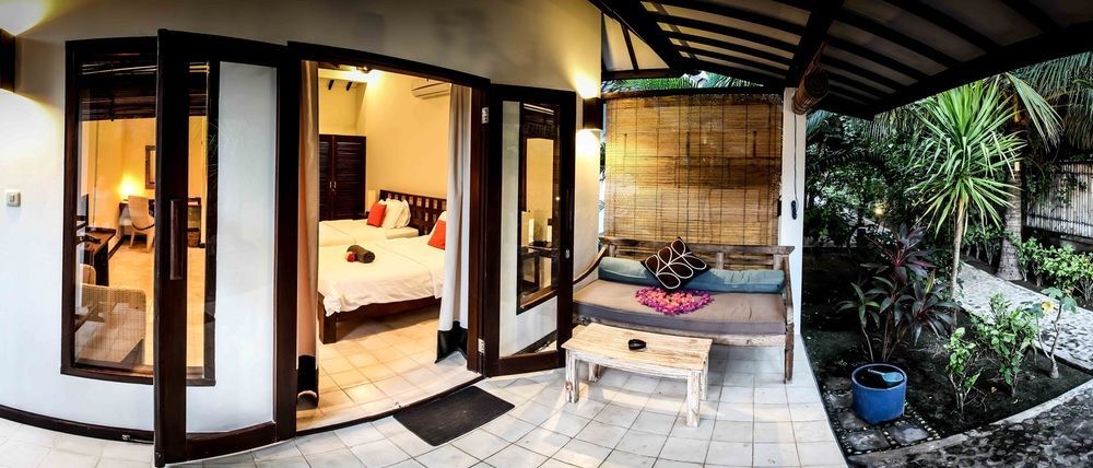 Bale Sampan Boutique Bungalows Гили Траванган Экстерьер фото